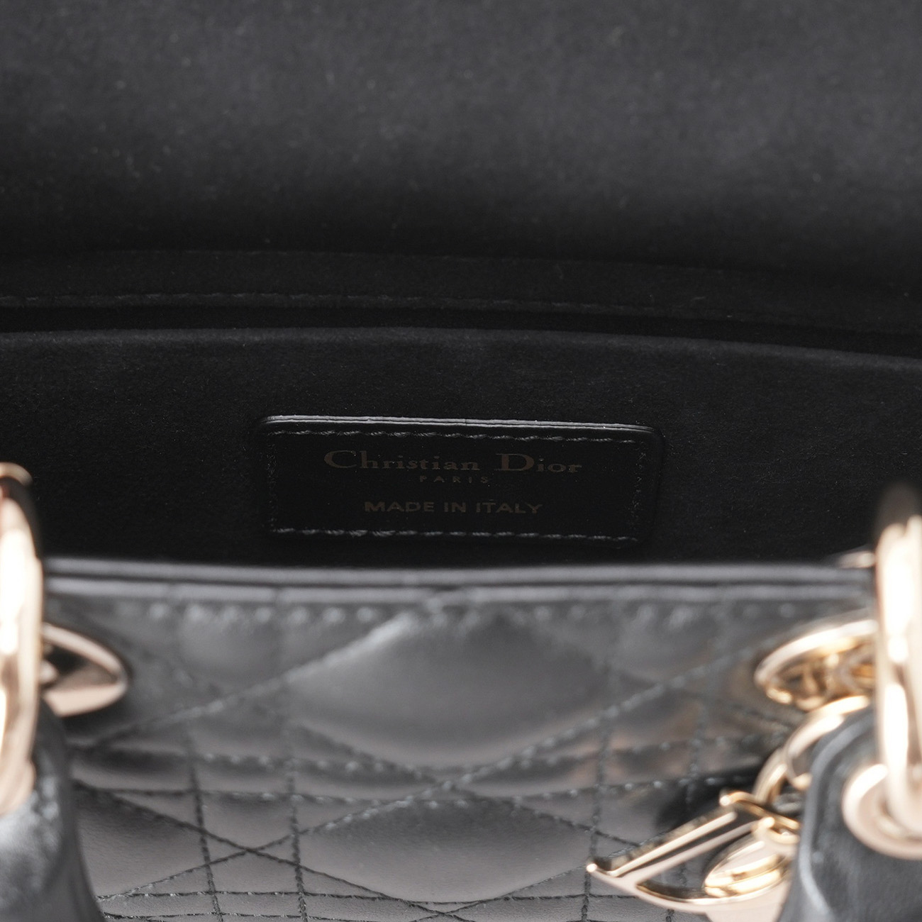 CHRISTIAN DIOR(USED)디올 램스킨 레이디 디조이 스몰